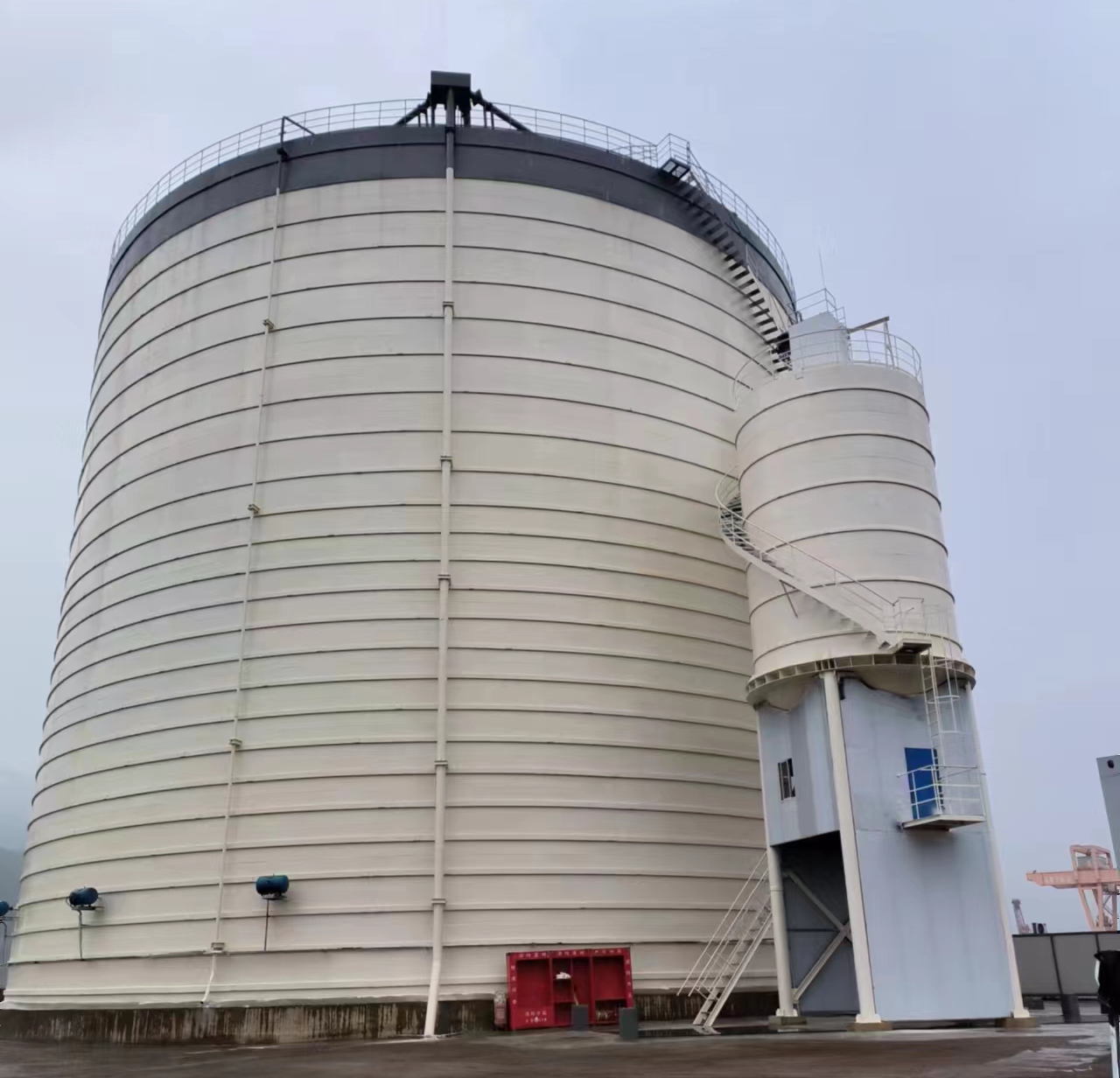 刚察10万吨水泥钢板库